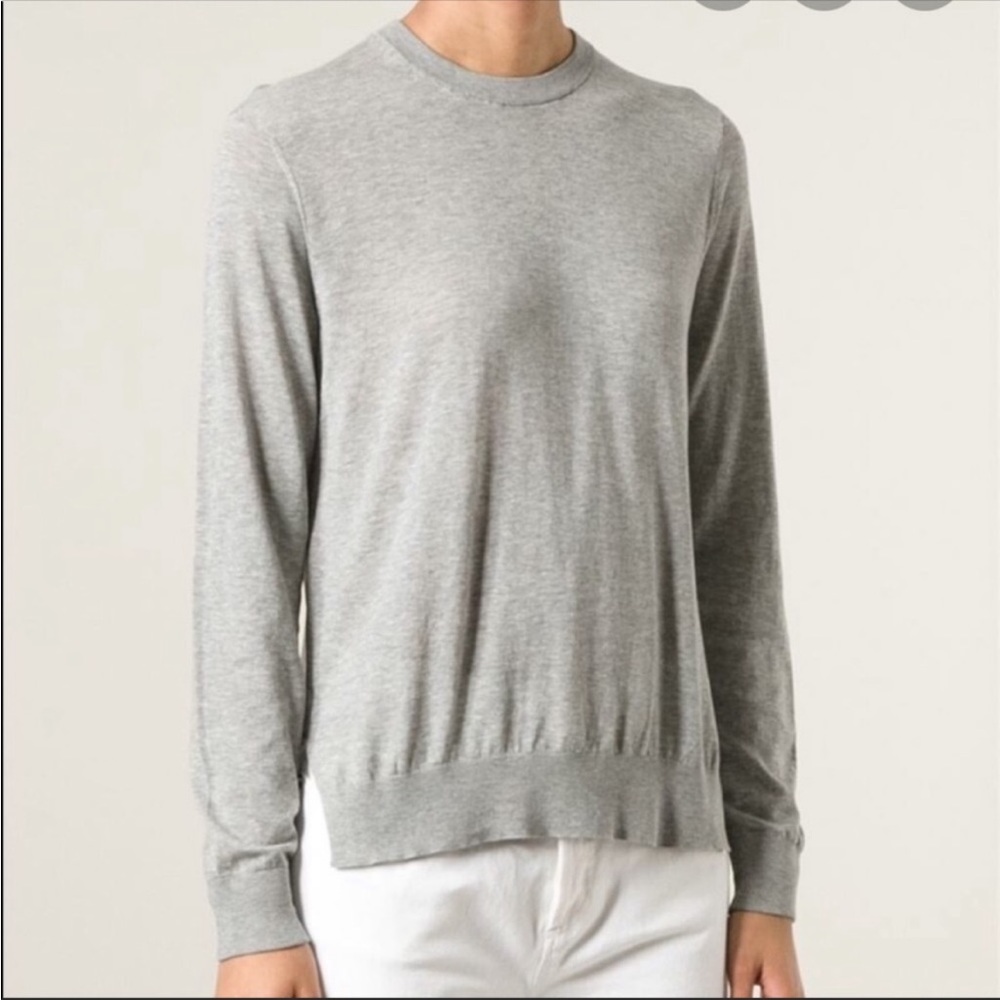 Marc by Marc Jacobs Grey Contrast Back Sweater XS
